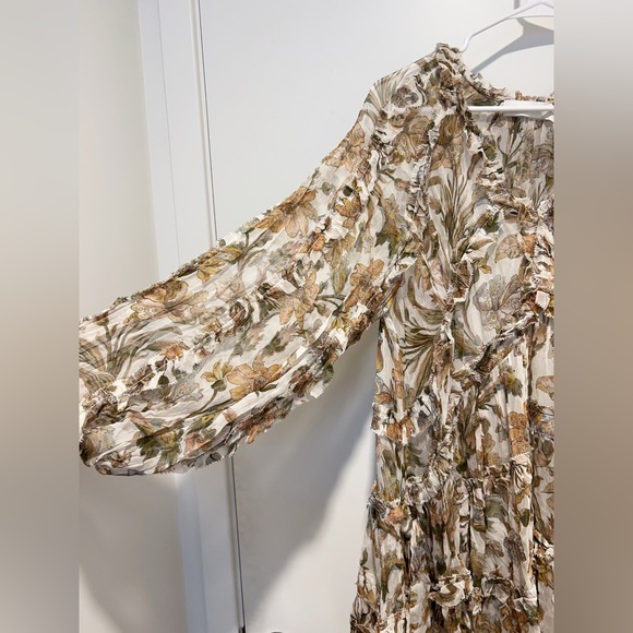 NWT AU2 Zimmermann Chintz Floral Frill Minidress - Picture 8 of 16